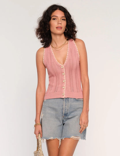 Heartloom | Gilet "BETHANY" - Rose