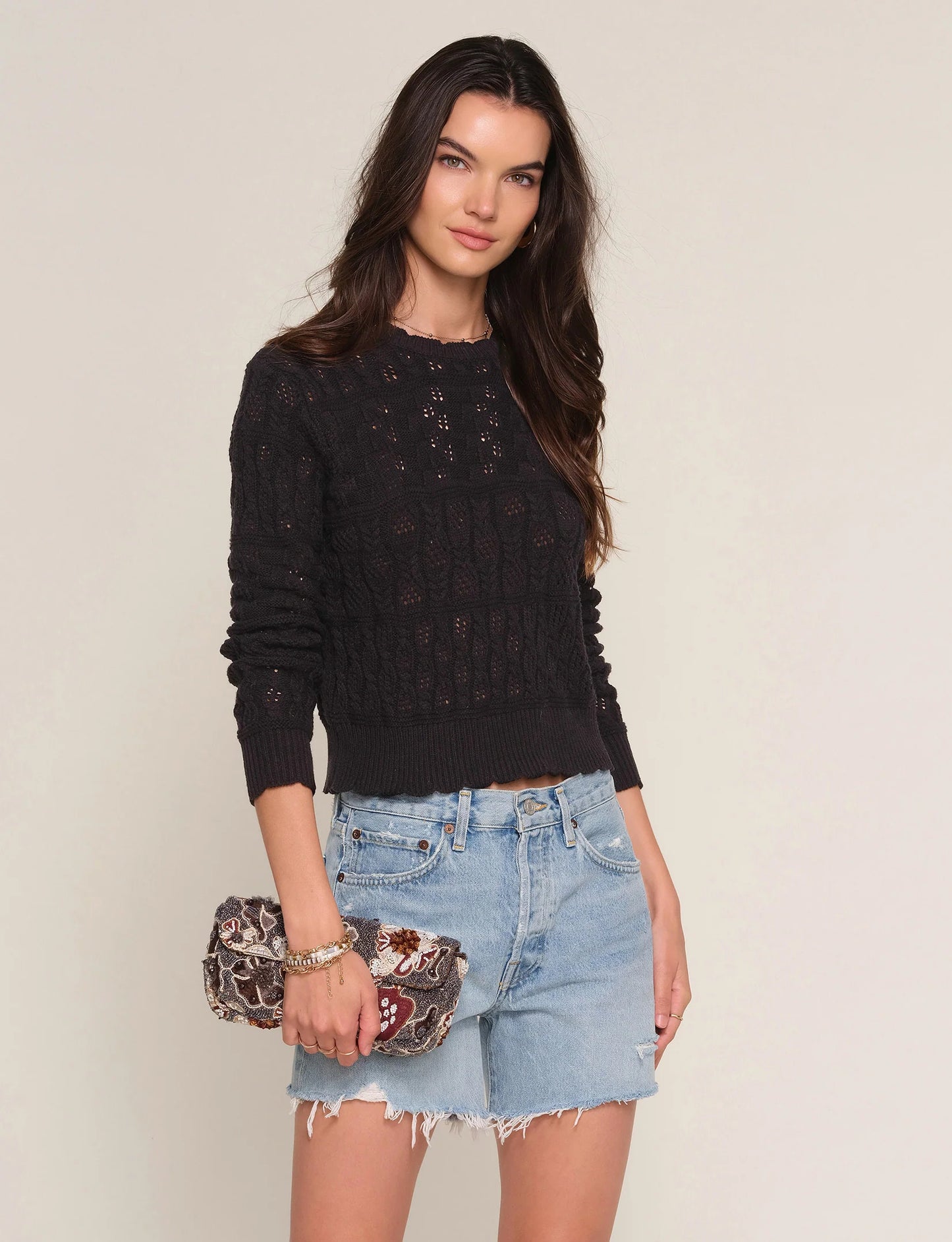 Heartloom | Haut "SYDNEY"- Noir