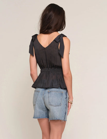 Heartloom | Haut "LOU LOU"- Noir