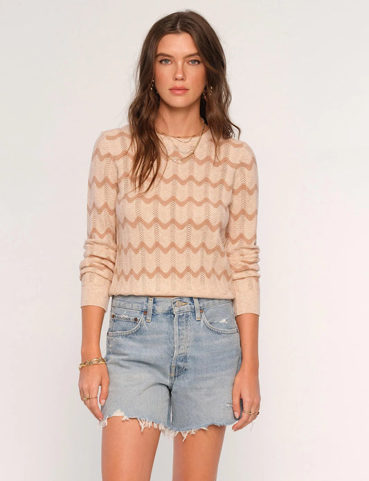 HEARTLOOM | Pull "BRODIE" - Rose pâle