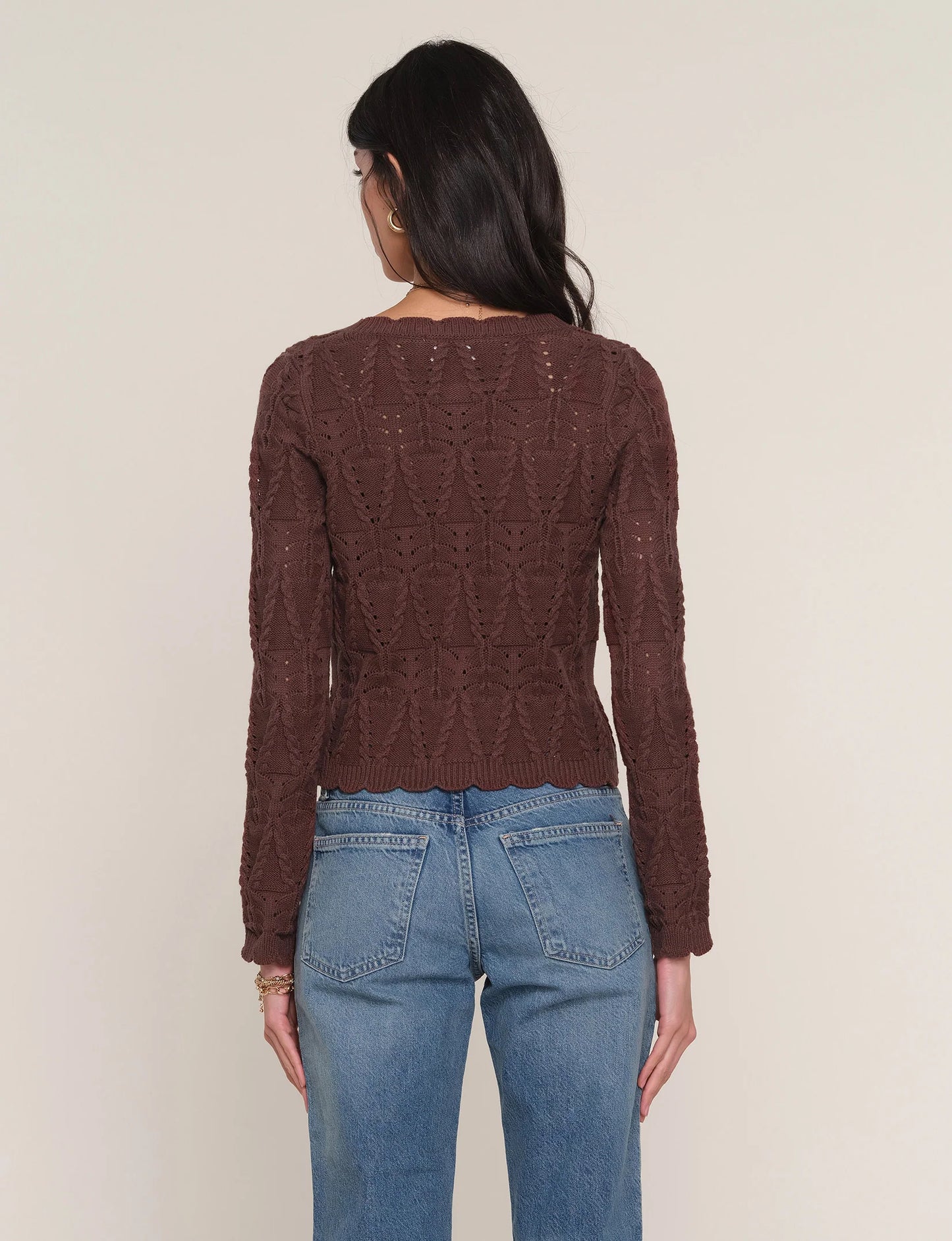 Heartloom | Cardigan "Ellis" | Brun