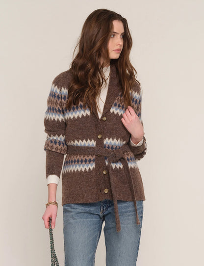 Heartloom | Cardigan "Jessi" | Brun