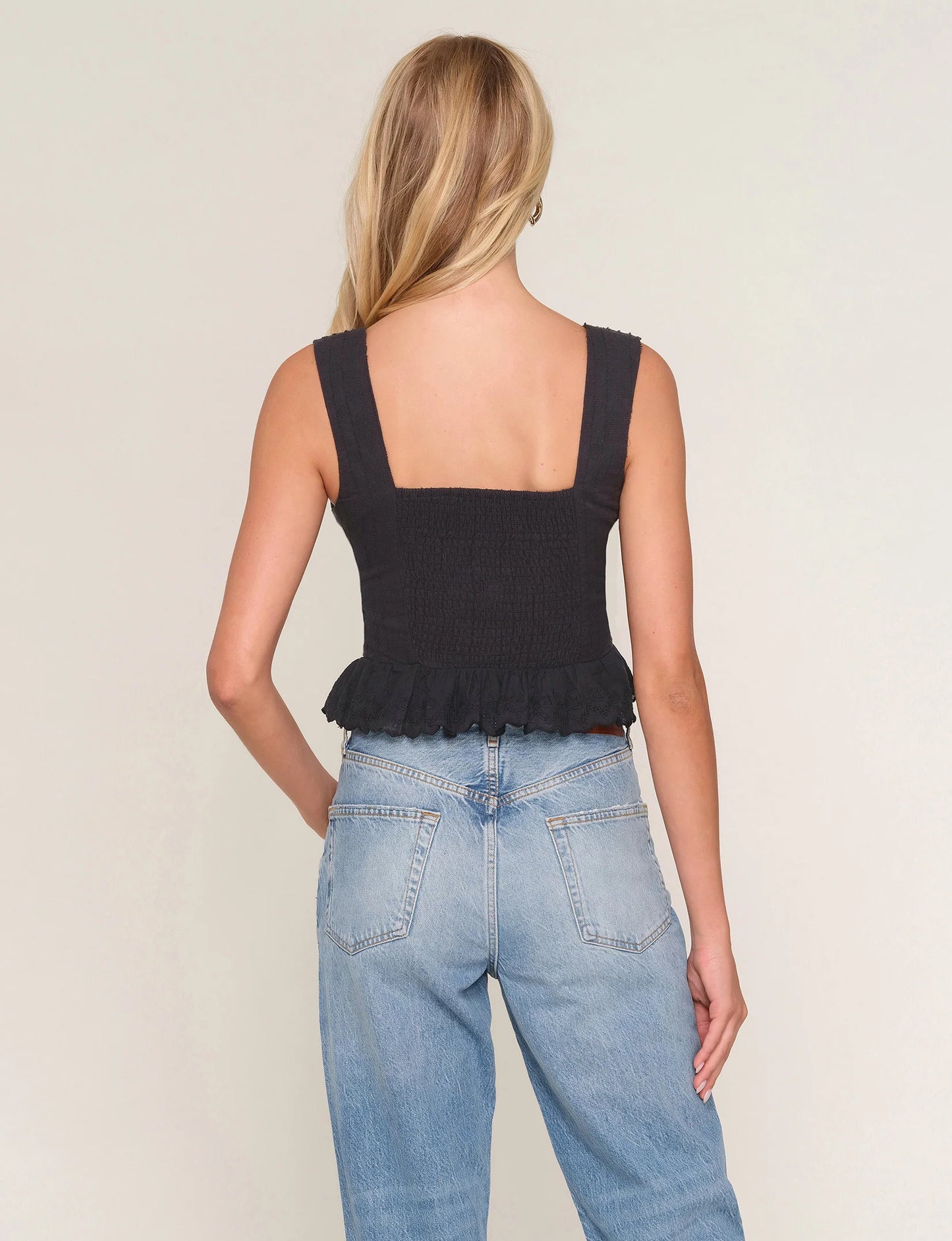 Heartloom | Haut "CHRISTINE"- Noir