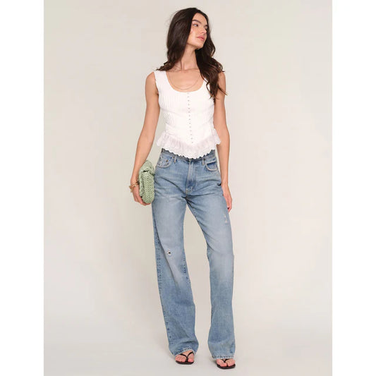 Heartloom| Haut "CHRISTINE"- Blanc