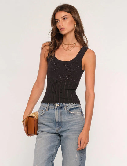 Heartloom | Top "RICA" - Noir