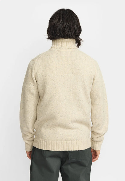 Revolution | Col roulé en tricot "6568" - Blanc