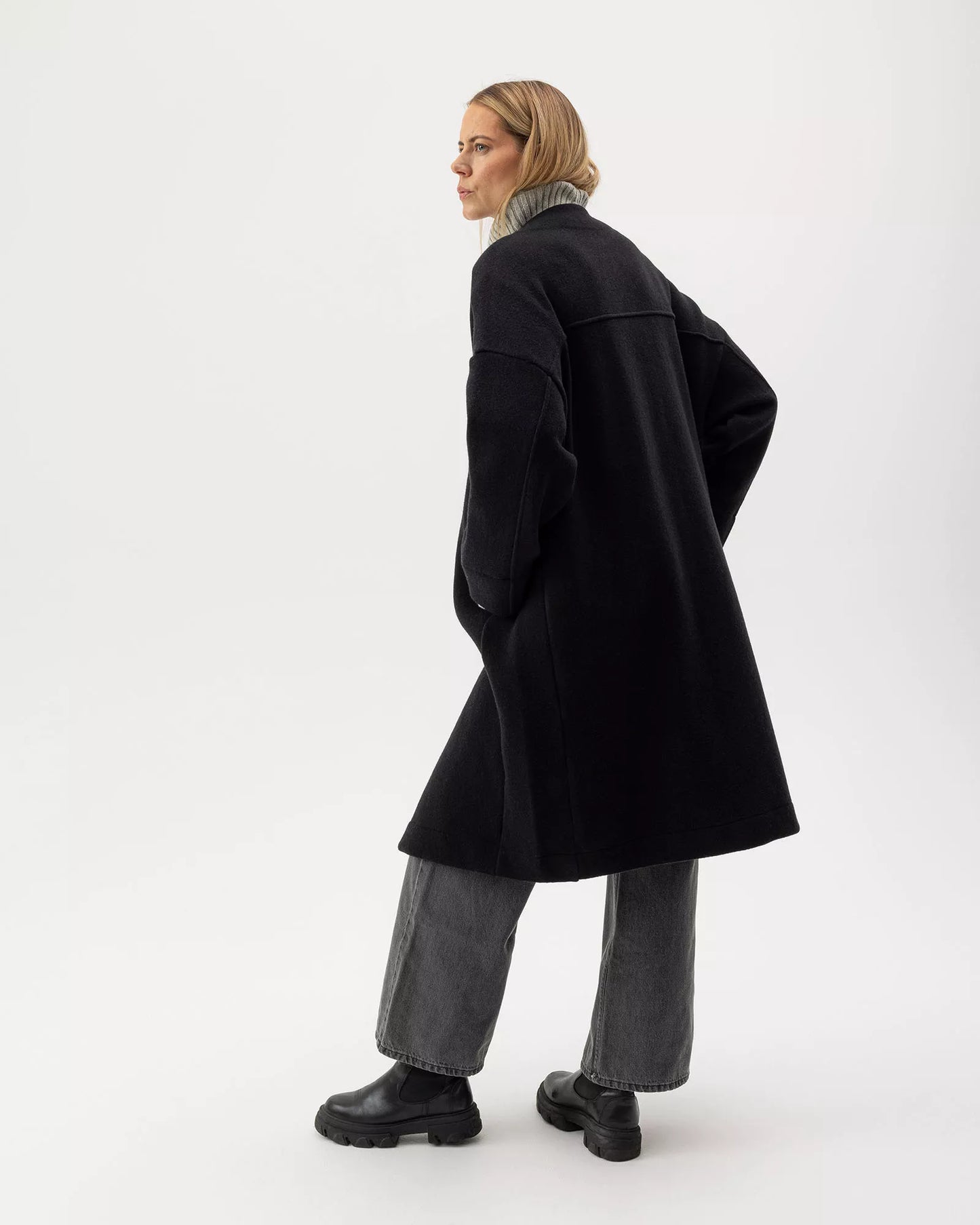 Holebrook Sweden | Manteau Anne- Noir