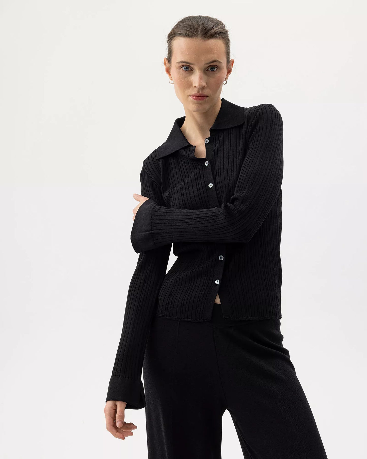 Holebrook Sweden | Chemisier Annica- Noir