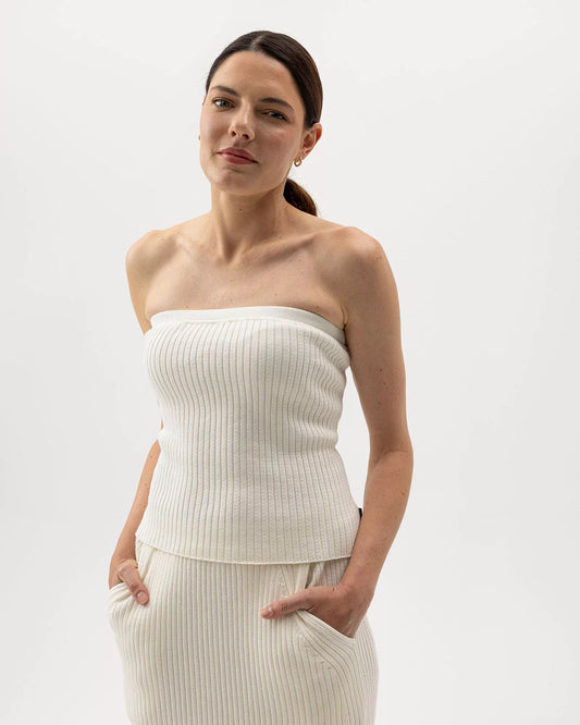 HOLEBROOK | Bustier "CISSI" - Écru