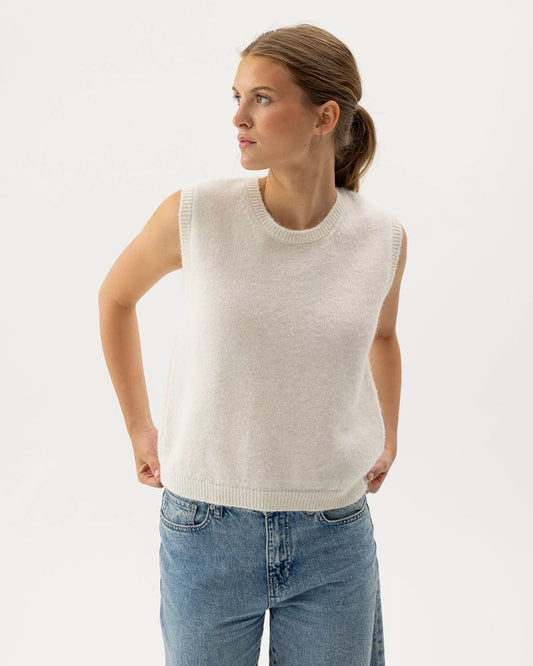 Holebrook Sweden | Gilet"Elsy" sans manches | Ivoire