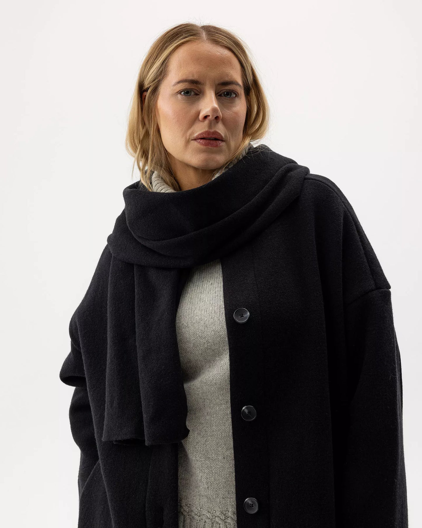 Holebrook Sweden | Écharpe Hållö- Noir