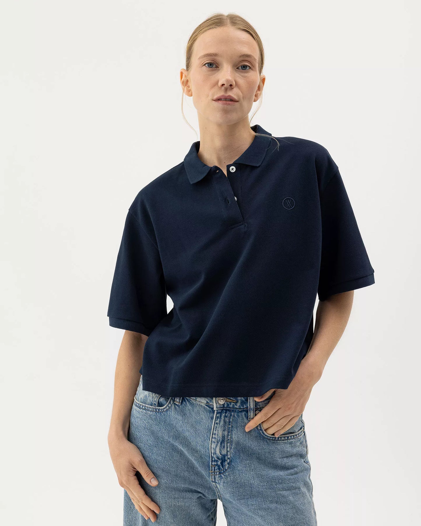 Holebrook Sweden | Polo "Hanna" | Bleu marine