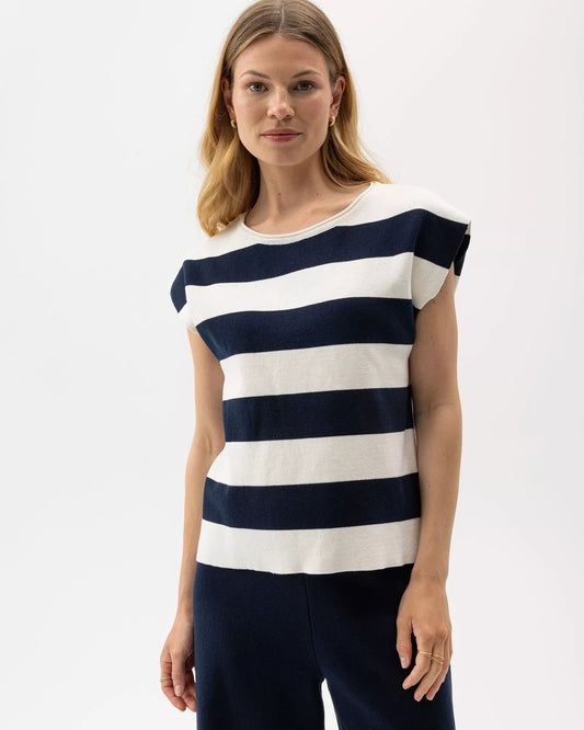 HOLEBROOK | Top sans manches"JANE" - Rayée