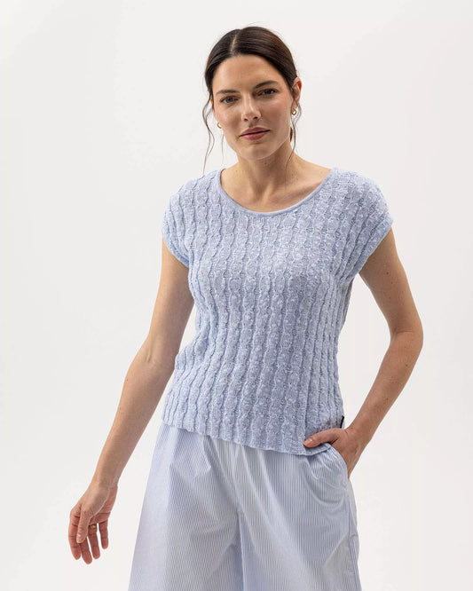 HOLEBROOK | Top sans manche "JUNI" - Bleu