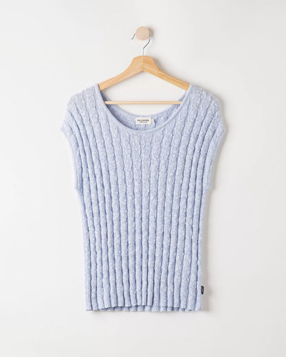 HOLEBROOK | Top sans manche "JUNI" - Bleu