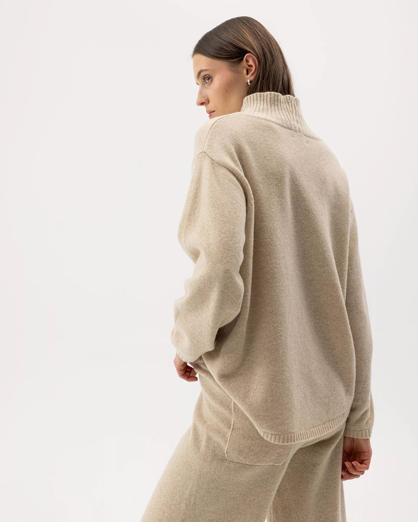 Holebrook Sweden | Col roulé Veronika - Sable