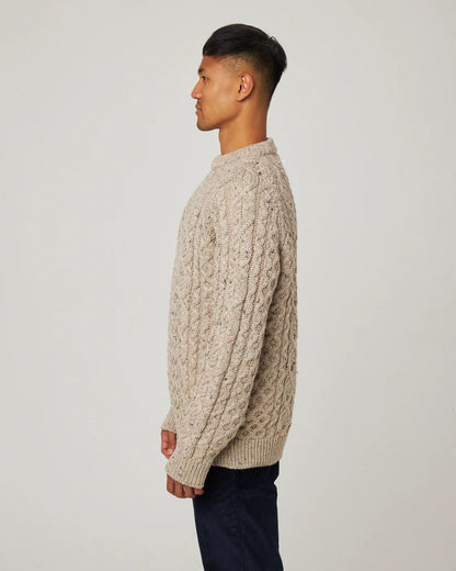 Peregrine | Pull ''Hudson Aran'' en laine britannique - Skiddaw