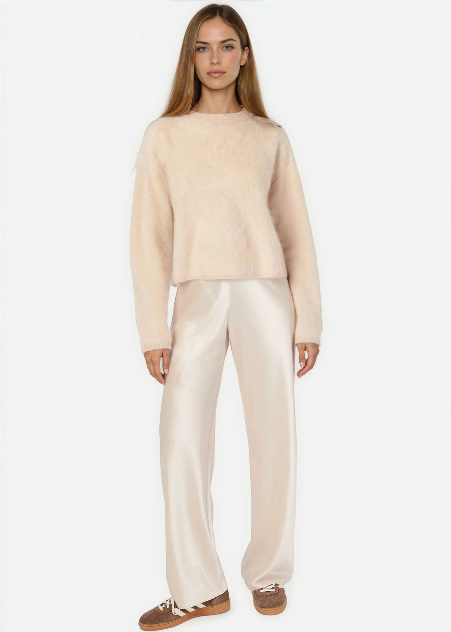 Cami NYC | Le pull en cachemire ''Niall'' - Avoine