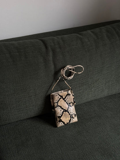 SANCIA | Pochette pour téléphone ''Alvide'' - Python