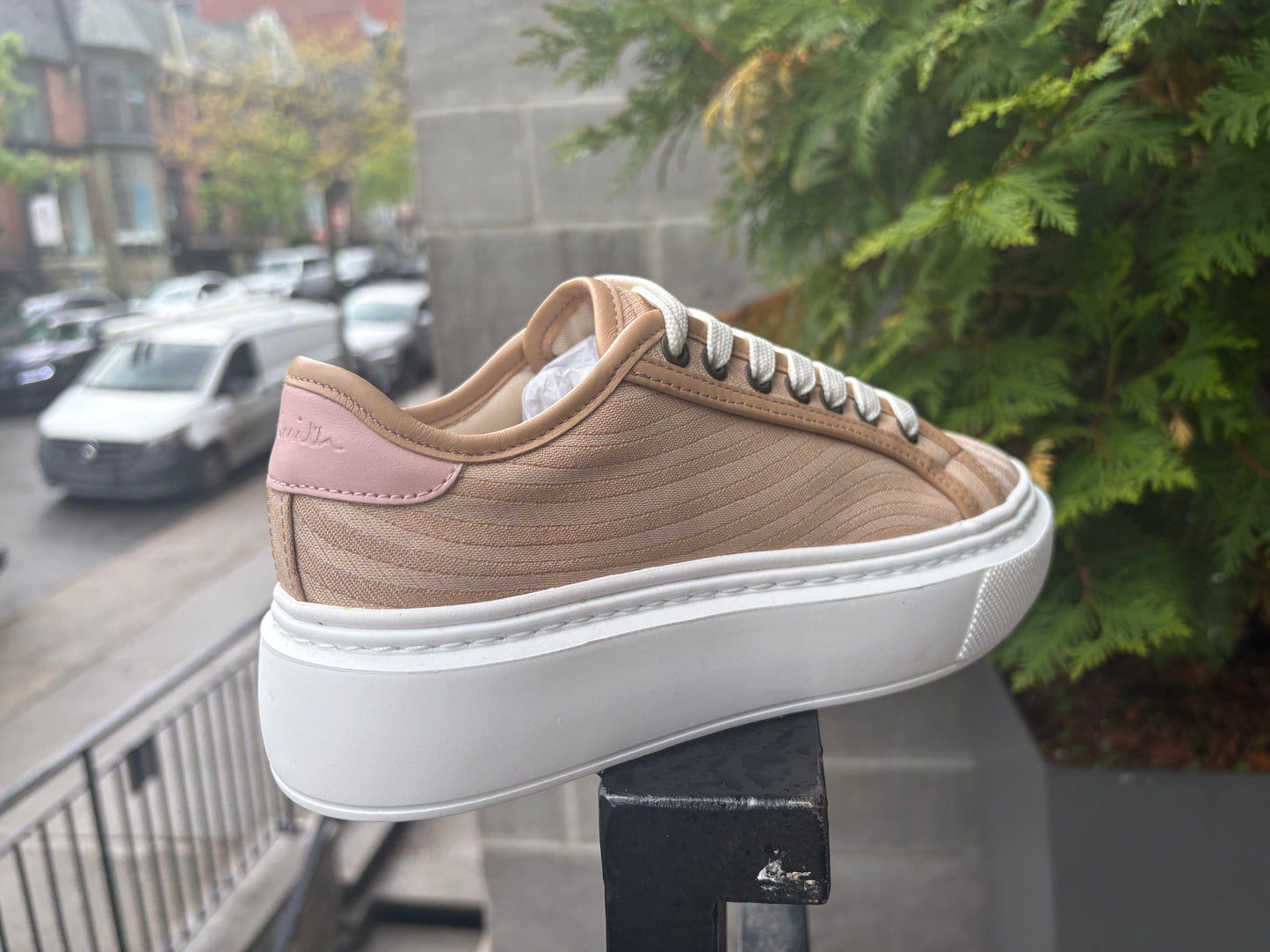 Paul Smith | Baskets 'Guppy' | Blanc- beige
