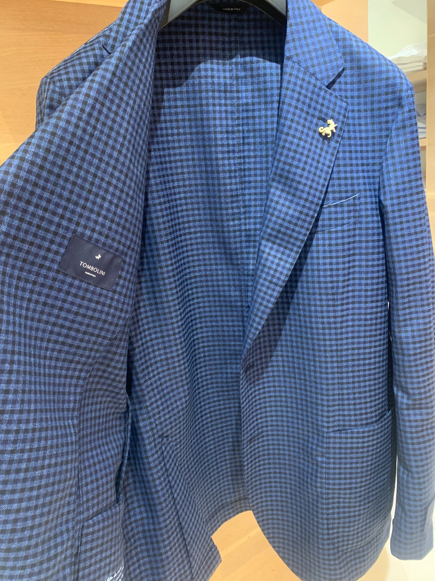 Tombolini | Veste ''Zero Gravity'' à carreaux - Bleu