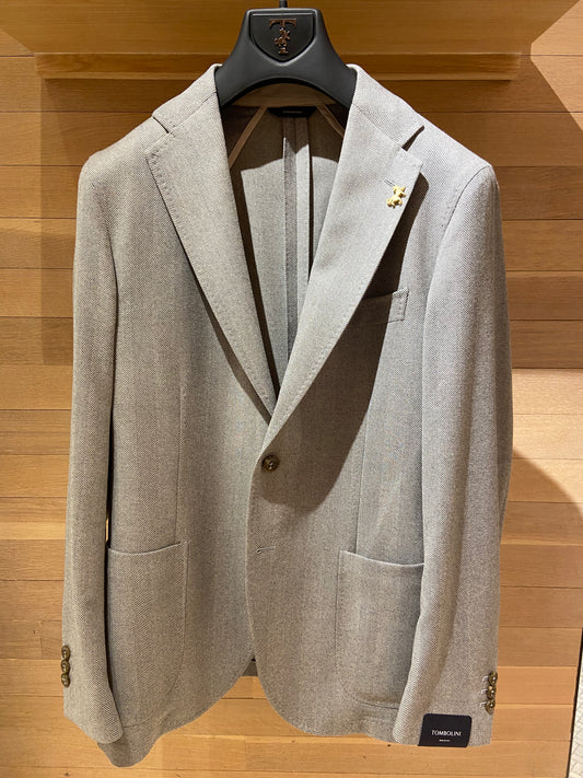 Tombolini | Veston motif chevron - Gris