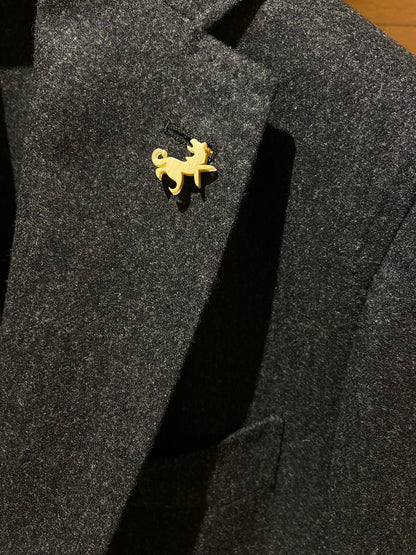 Tombolini | Veston en flannel - Charcoal