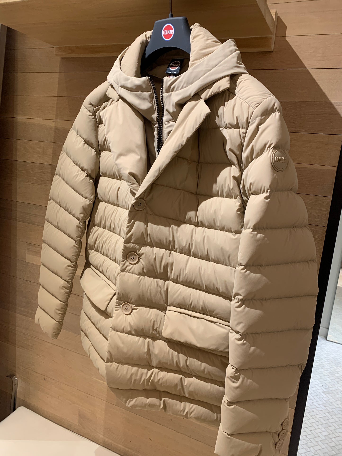 Colmar | Le Manteau Blazer avec plastron - Beige