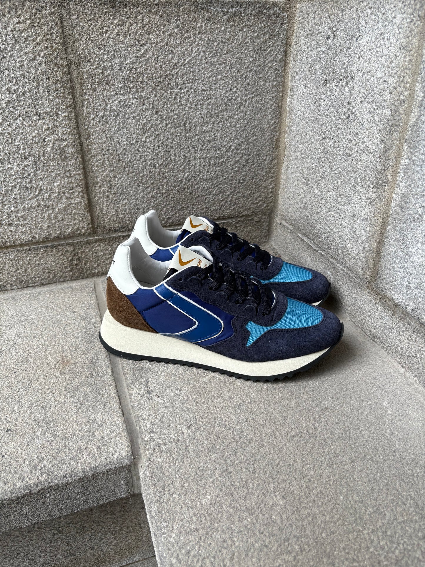 Valsport | Baskets “'Magic Run”' en nylon et maille - Marine 2639