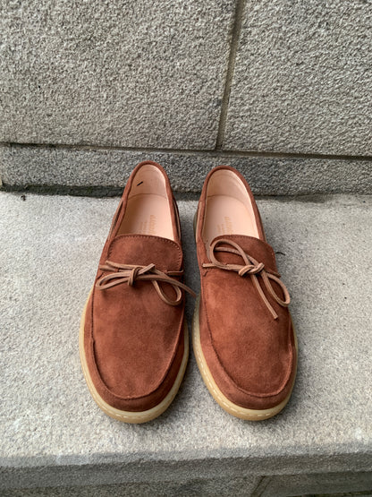 Astorflex | Mocassins ''Rivaflex'' en daim - brûlé