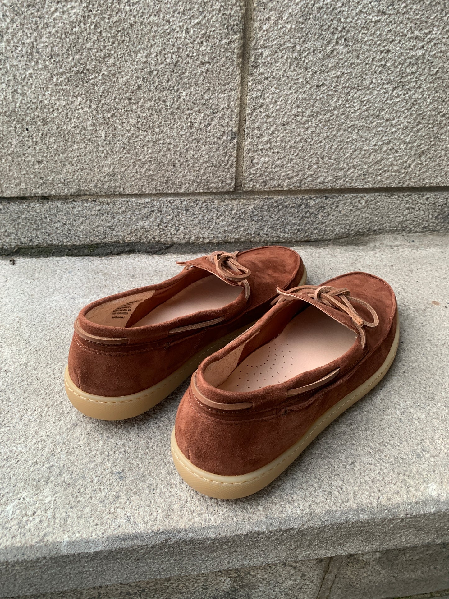 Astorflex | Mocassins ''Rivaflex'' en daim - brûlé