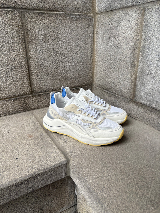 DATE | Baskets ''Fuga HF Plus'' - Blanc / Bleu
