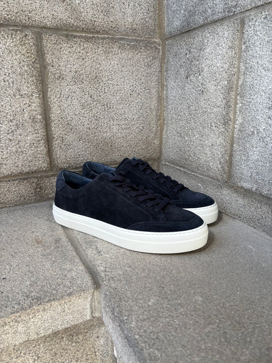 J.Lindeberg | La chaussure 'Art Signature' en suede - Bleu marin