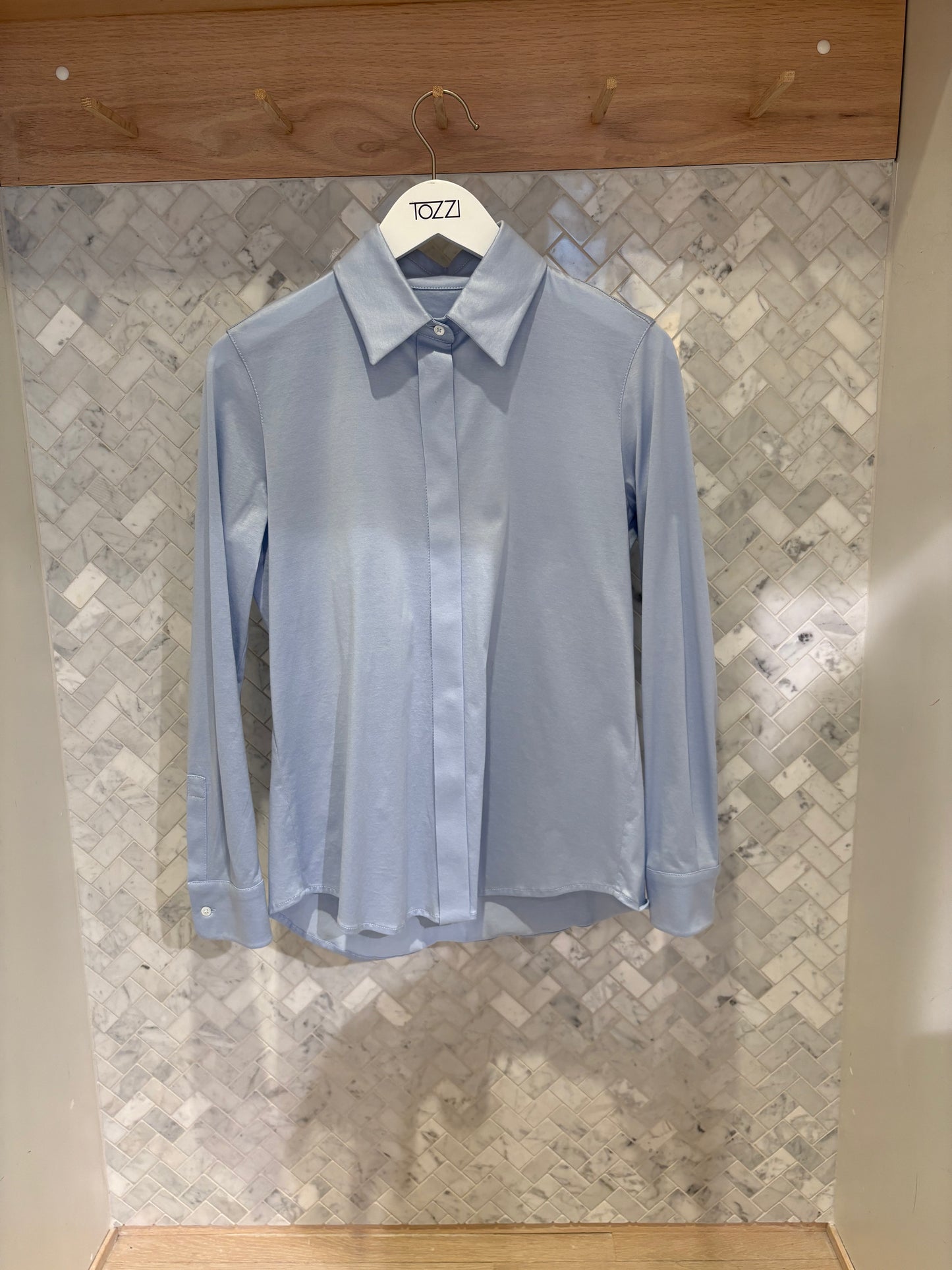 CIRCOLO 1901 | Chemise en coton - Bleu Ciel