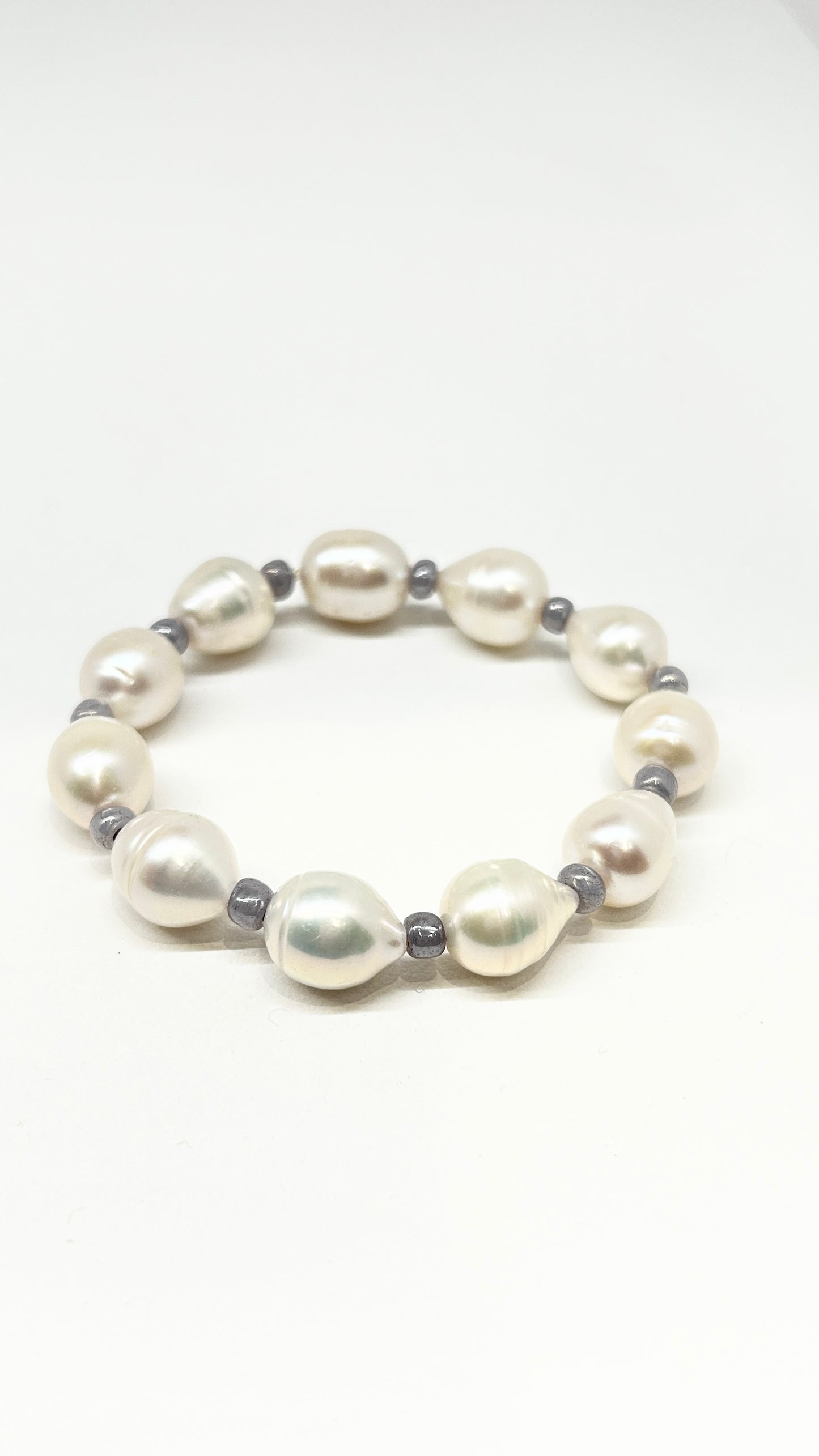 Lola & Paige | Bracelet en perles mélangées - Rose