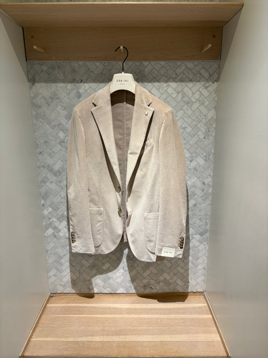 L.B.M. 1911 | Veston en velours côtelé - Beige