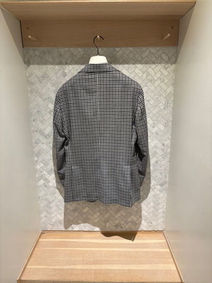 L.B.M. 1911 | Veston à motif pied-de-poule- Gris/Noir