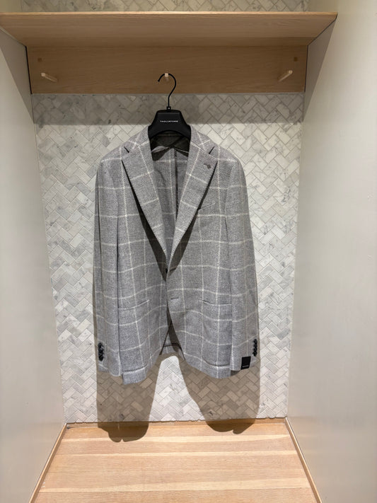 Tagliatore | Veston à carreaux - Gris