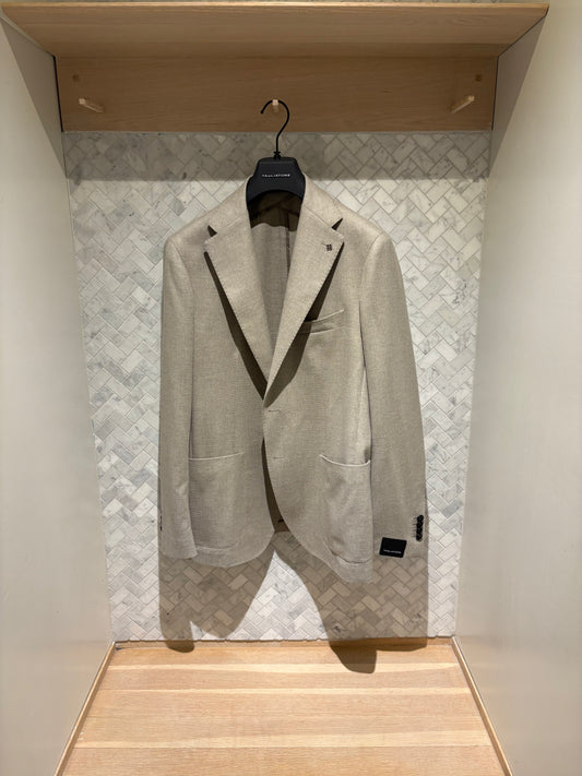 Tagliatore | Veston en tissu hopack - Beige