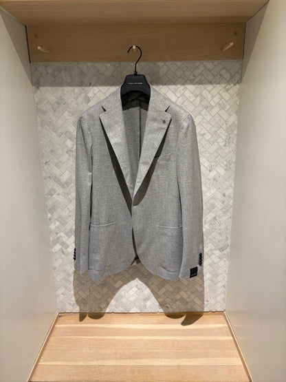 Tagliatore | Veston en tissu hopack - Gris pâle