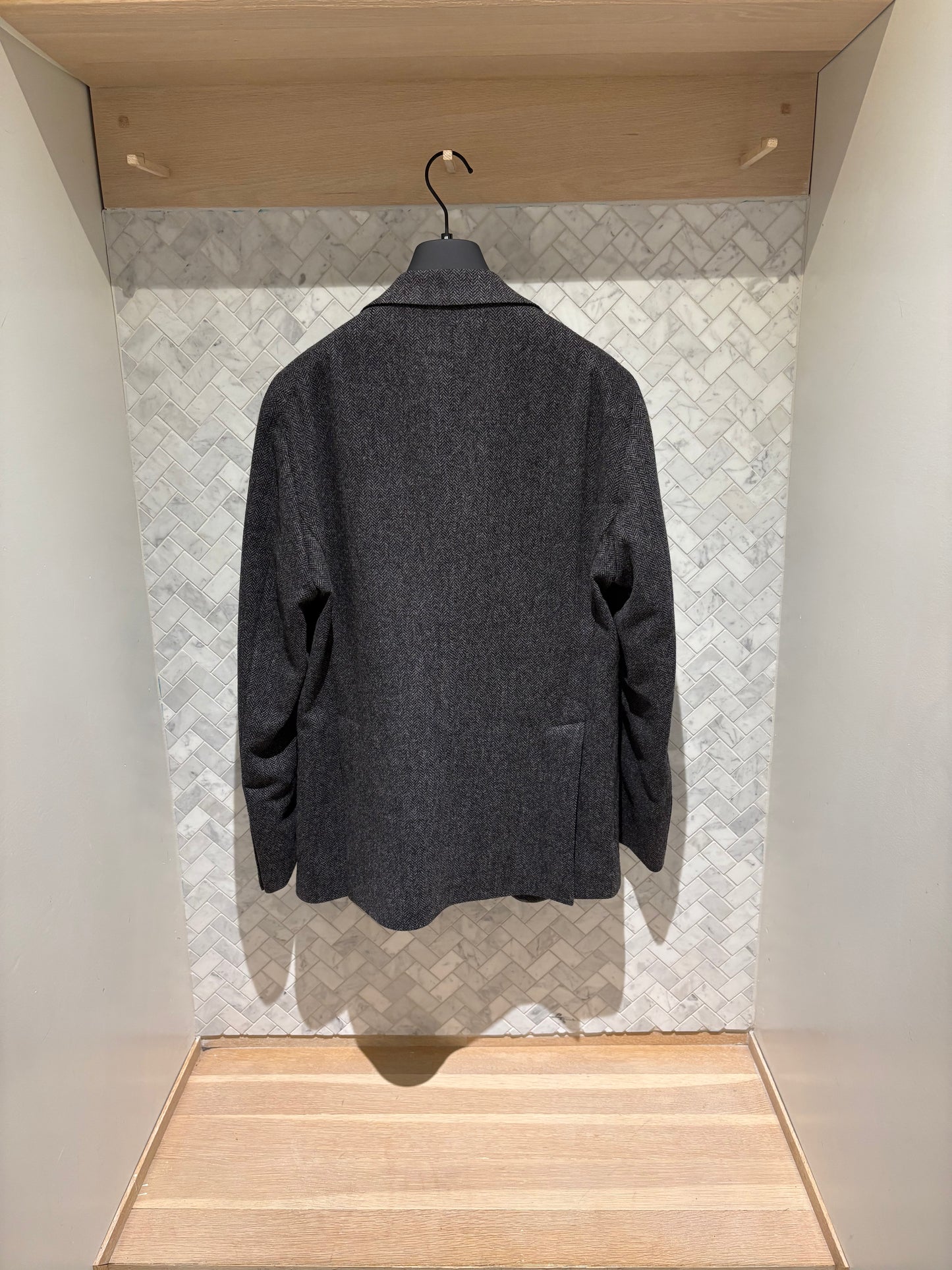 Tagliatore | Veston à chevrons - Marine