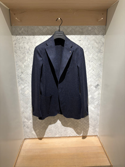 Tagliatore | Veston à chevrons - Marine