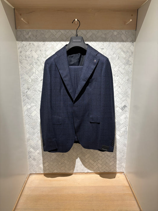 Tagliatore | Costume à carreaux - Marine