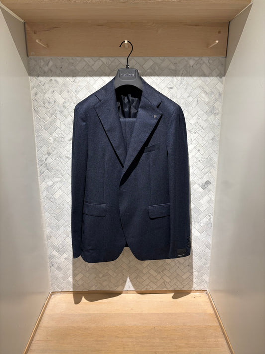 Tagliatore | Costume en flanelle - Marine