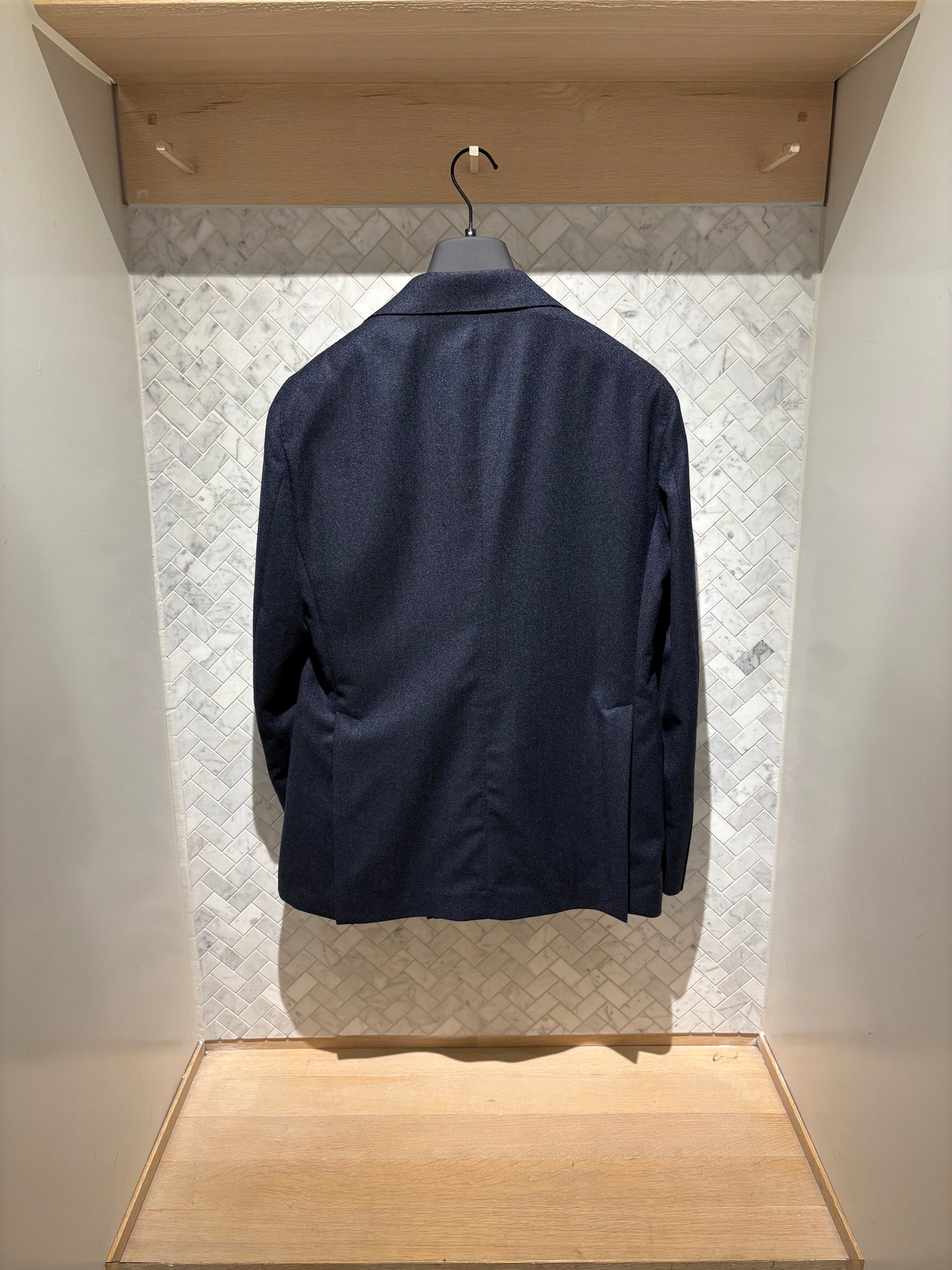 Tagliatore | Costume en flanelle - Marine