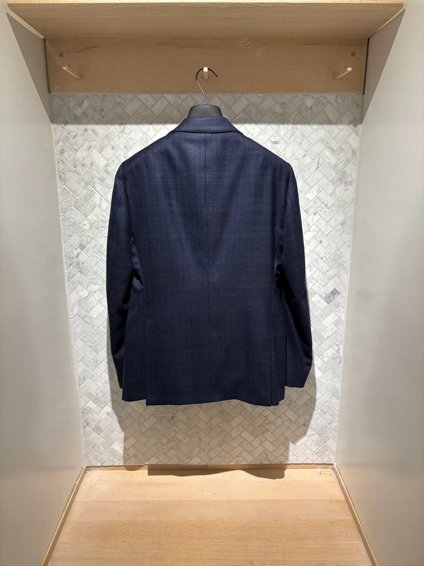 Luigi Bianchi | Costume en flanelle - Marine