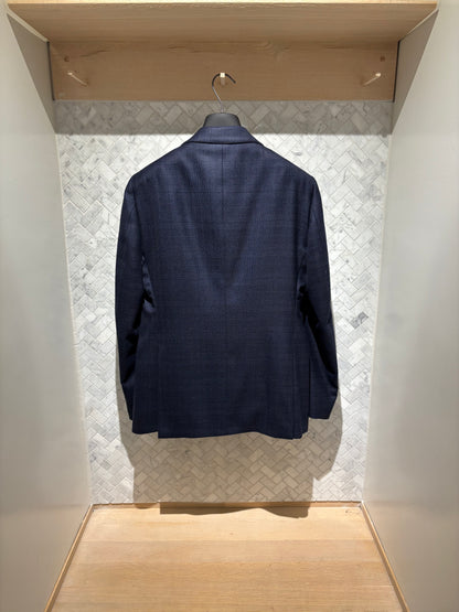 Luigi Bianchi | Costume en flanelle - Marine
