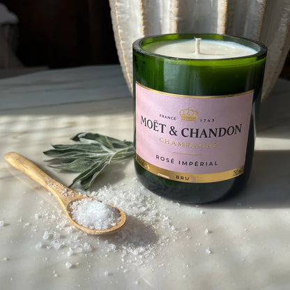 BOUGIE MOËT & CHANDON ROSÉ OR - SAUGE SALÉE