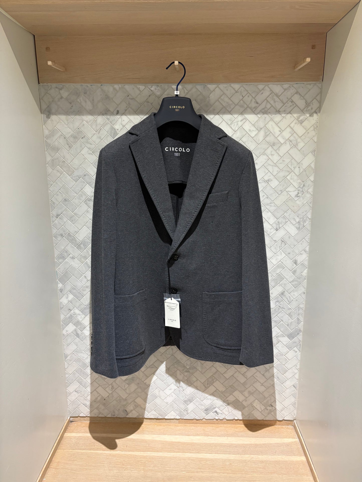 CIRCOLO 1901 | Veston en coton - Gris foncé
