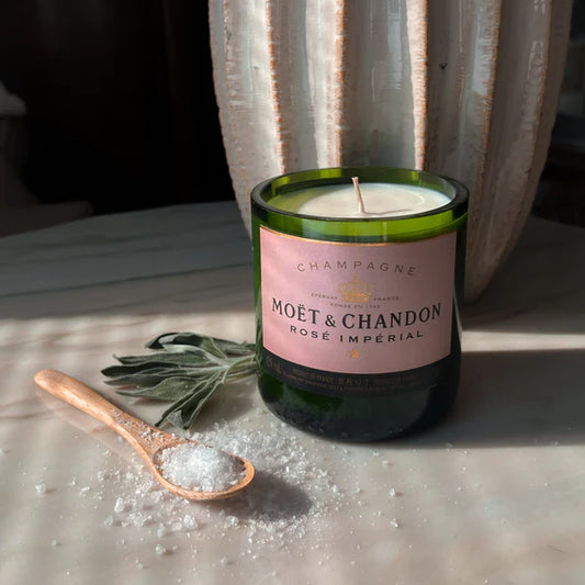 BOUGIE MOËT & CHANDON ROSÉ NOIRE - SAUGE SALÉE